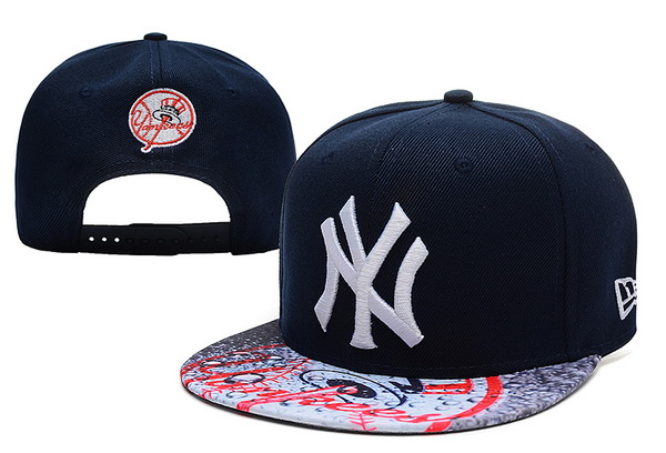 MLB New York Yankees NE Snapback Hat #179
